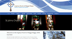 Desktop Screenshot of anglicanwaggawagga.com.au